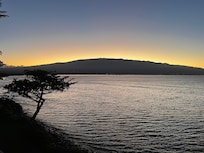 Sunrise from the balcony