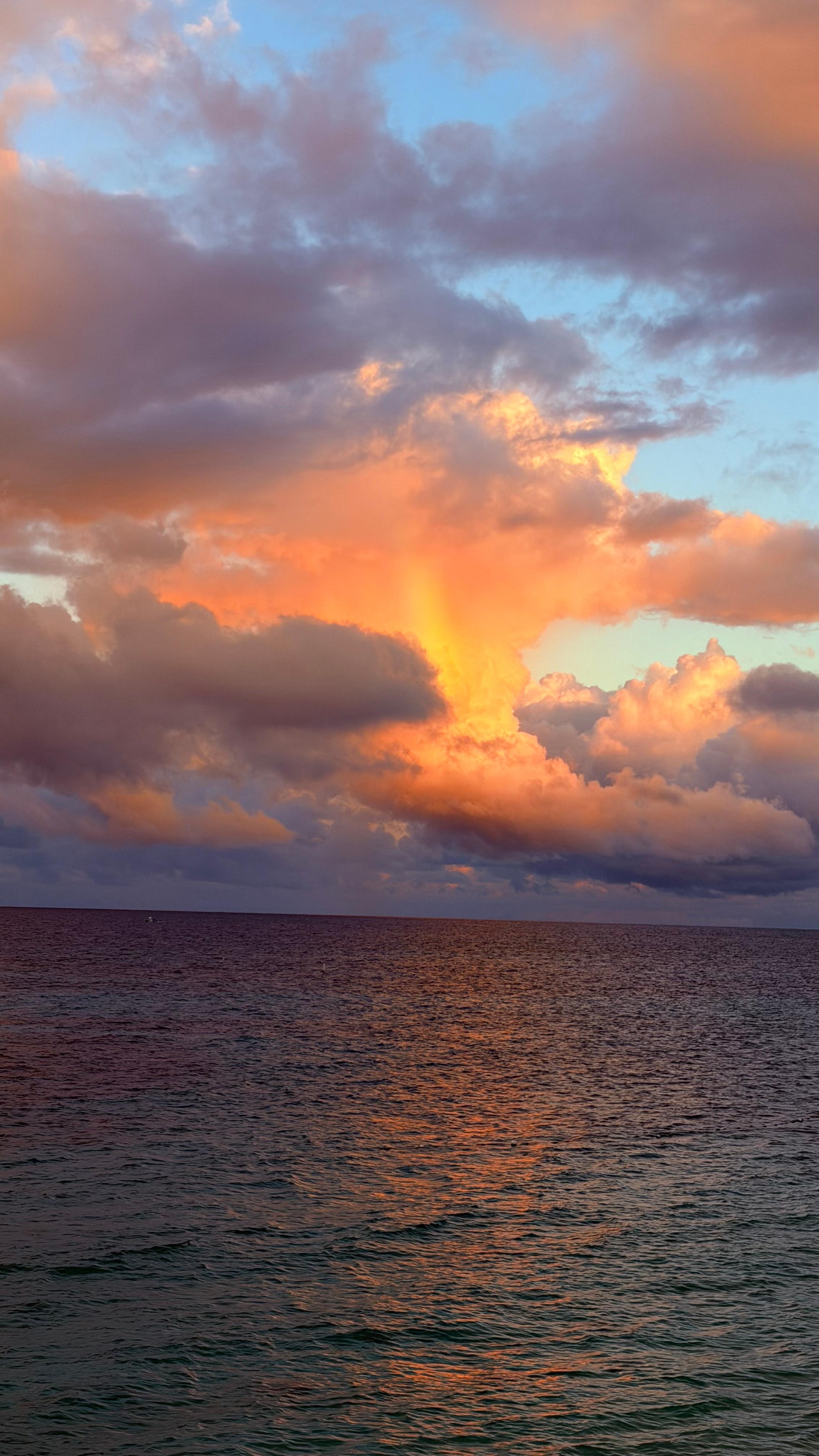 The ever changing views from the deck!  Amazing 