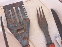 BBQ utensils agree functional but wouldn’t use them