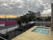 Outdoor pool with ocean view