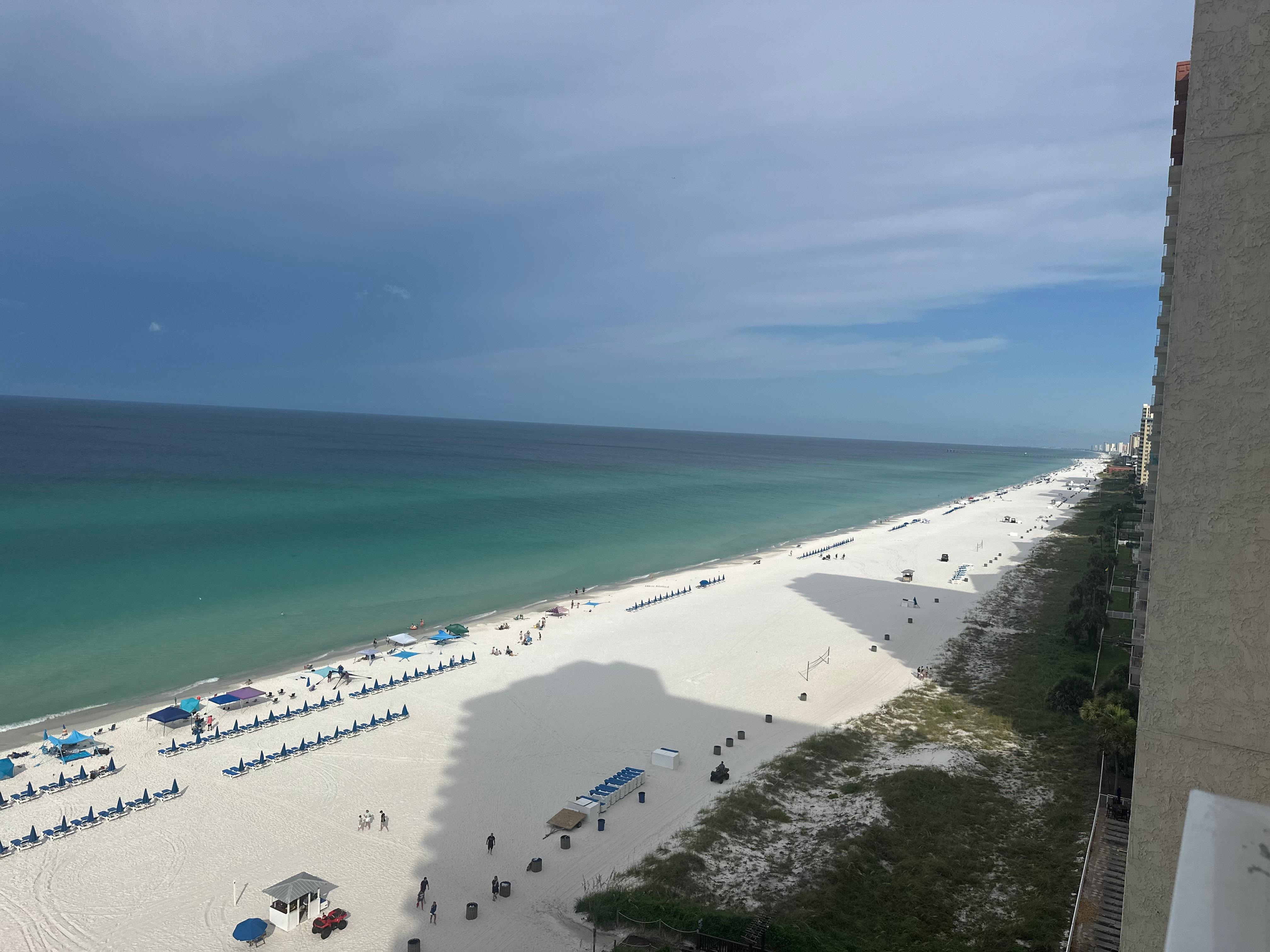 View from the balcony! 