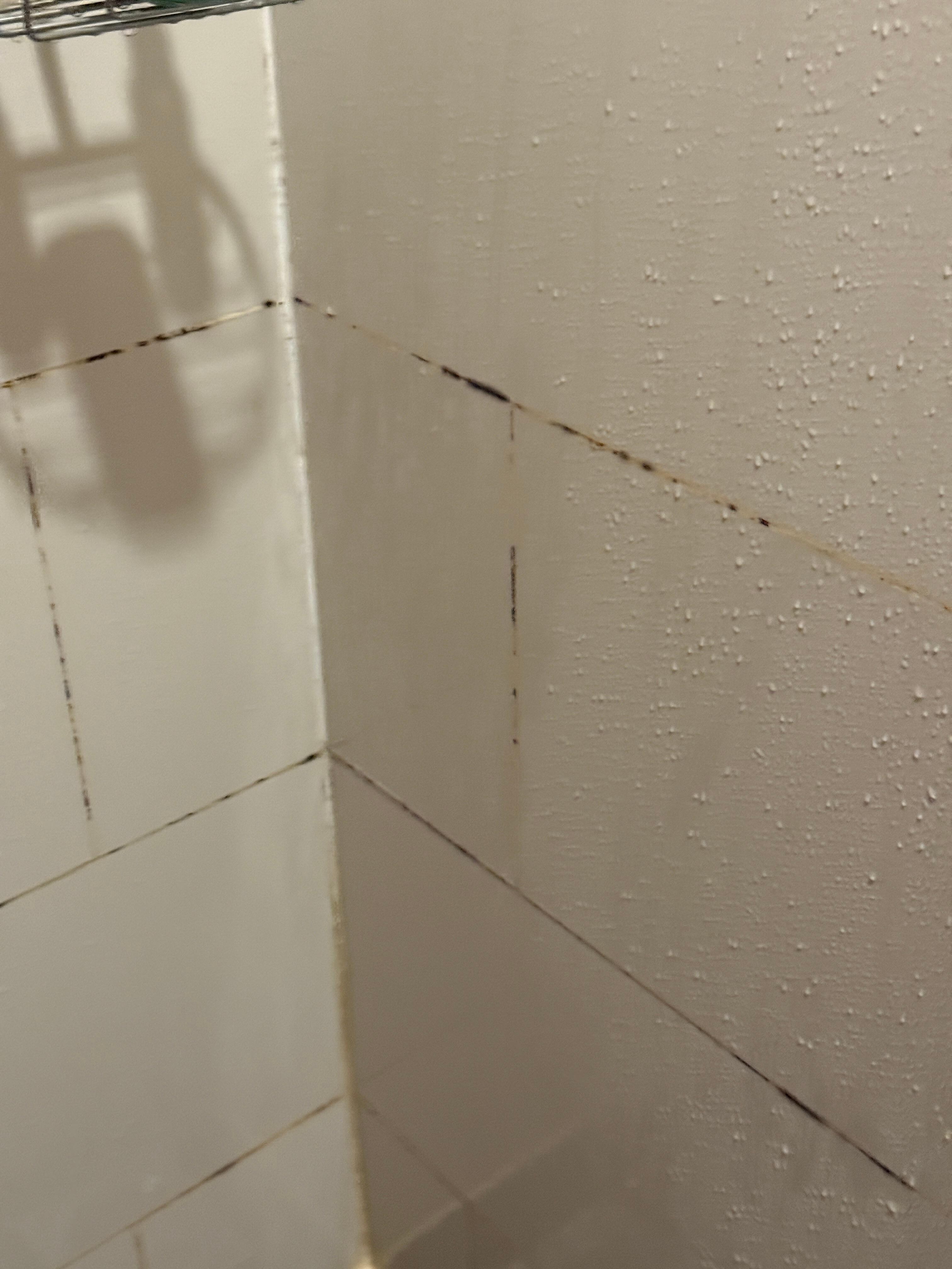 Mowed in the shower