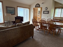 Bonus room on the side (with doors).