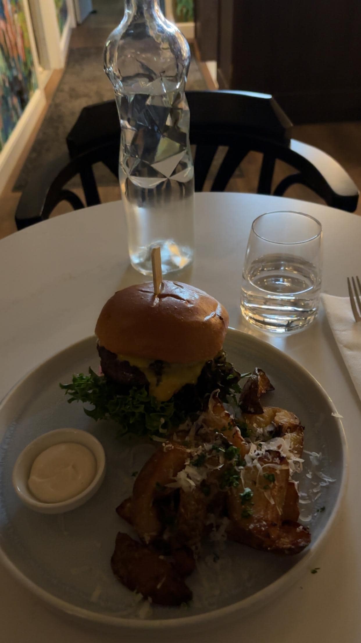 Burger på Sjøhuset
