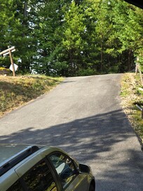 Very steep driveway