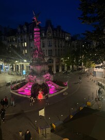 At the center of it all.