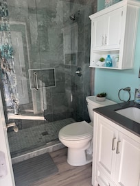 Separate Bathroom off first bedroom