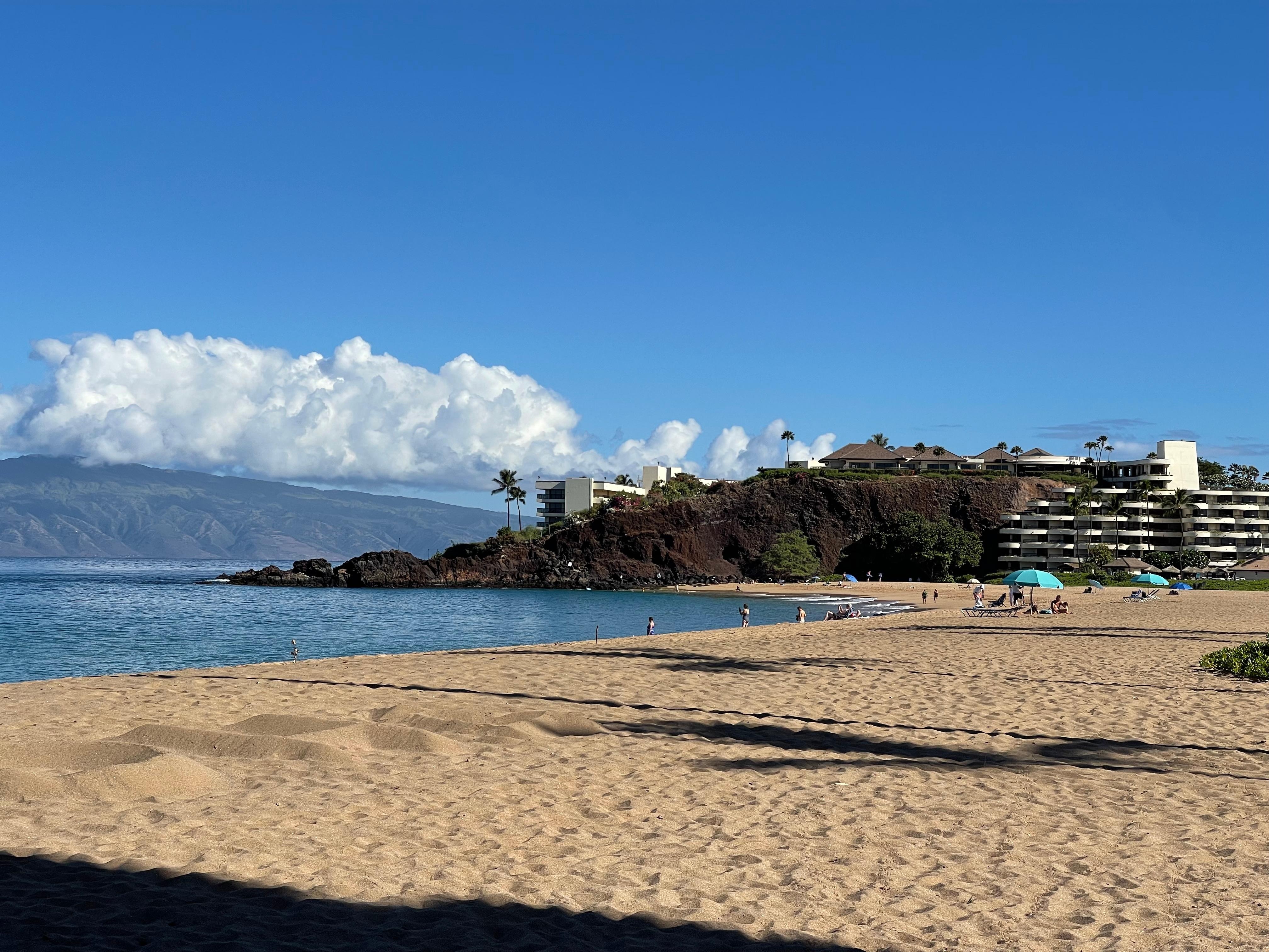 Northward View From The Whaler Resort Toward Pu'u Keka'a / Black Rock