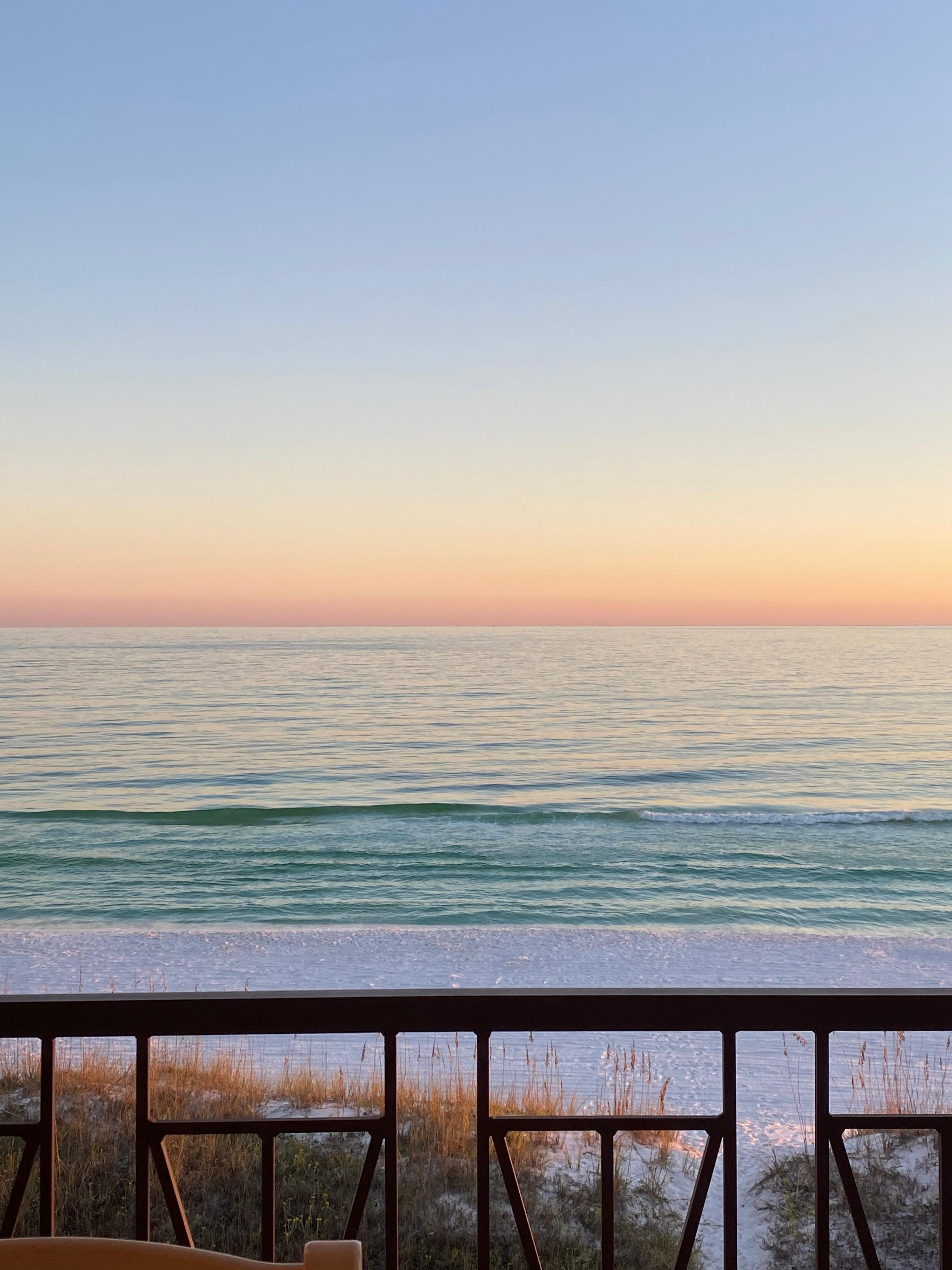 Views from the balcony.