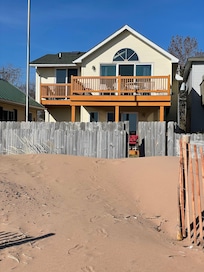 View of BRBO from the beach.
