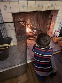 My boy loved the chimney