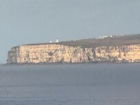 View of Dunnet Head from the house