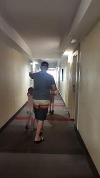 Headed down to the pool