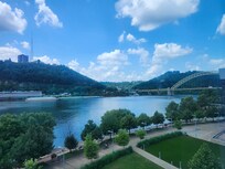 View from our Riverfront room