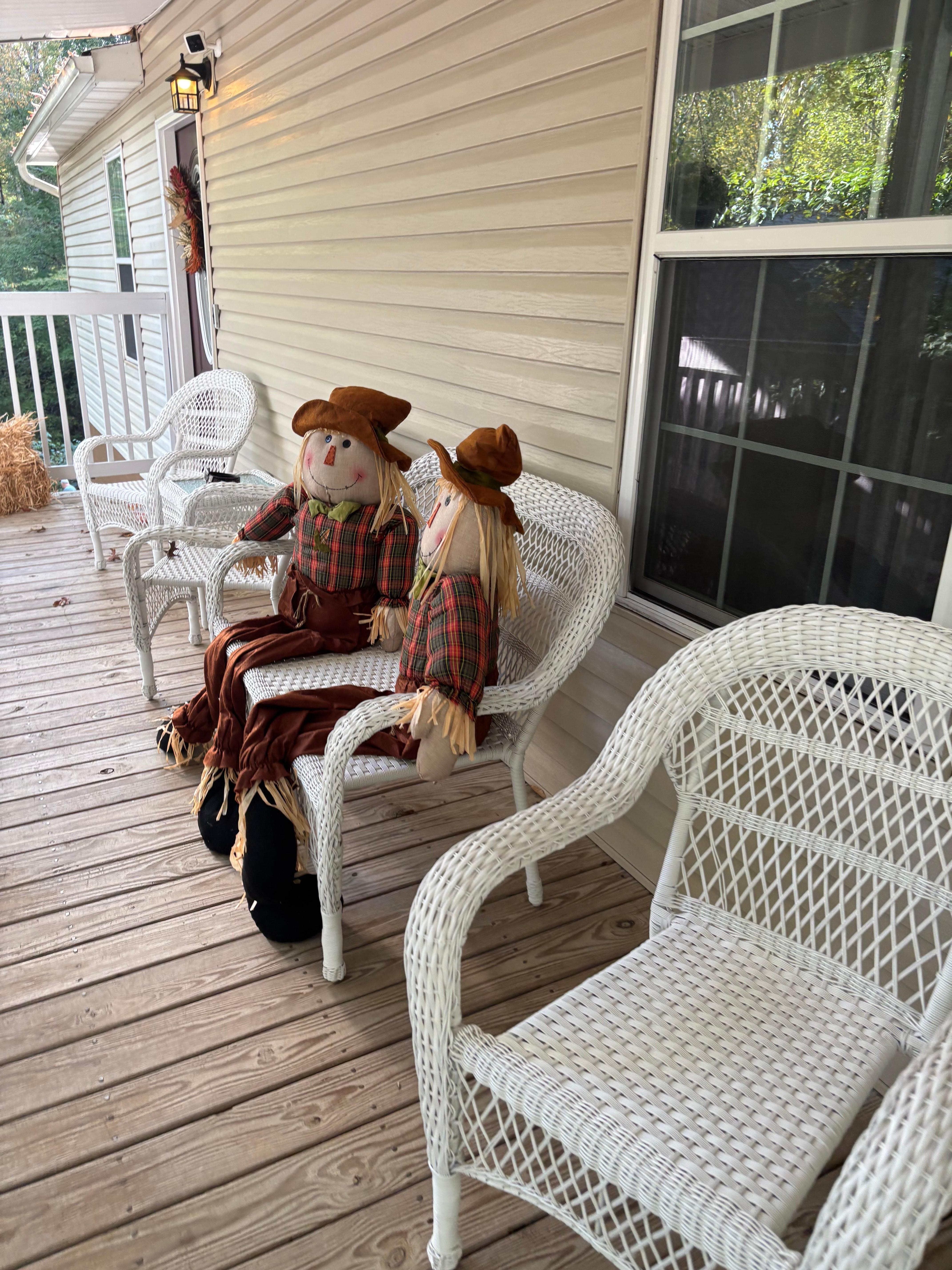 Front porch was so cute