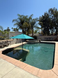 Pool was beautiful and clean.