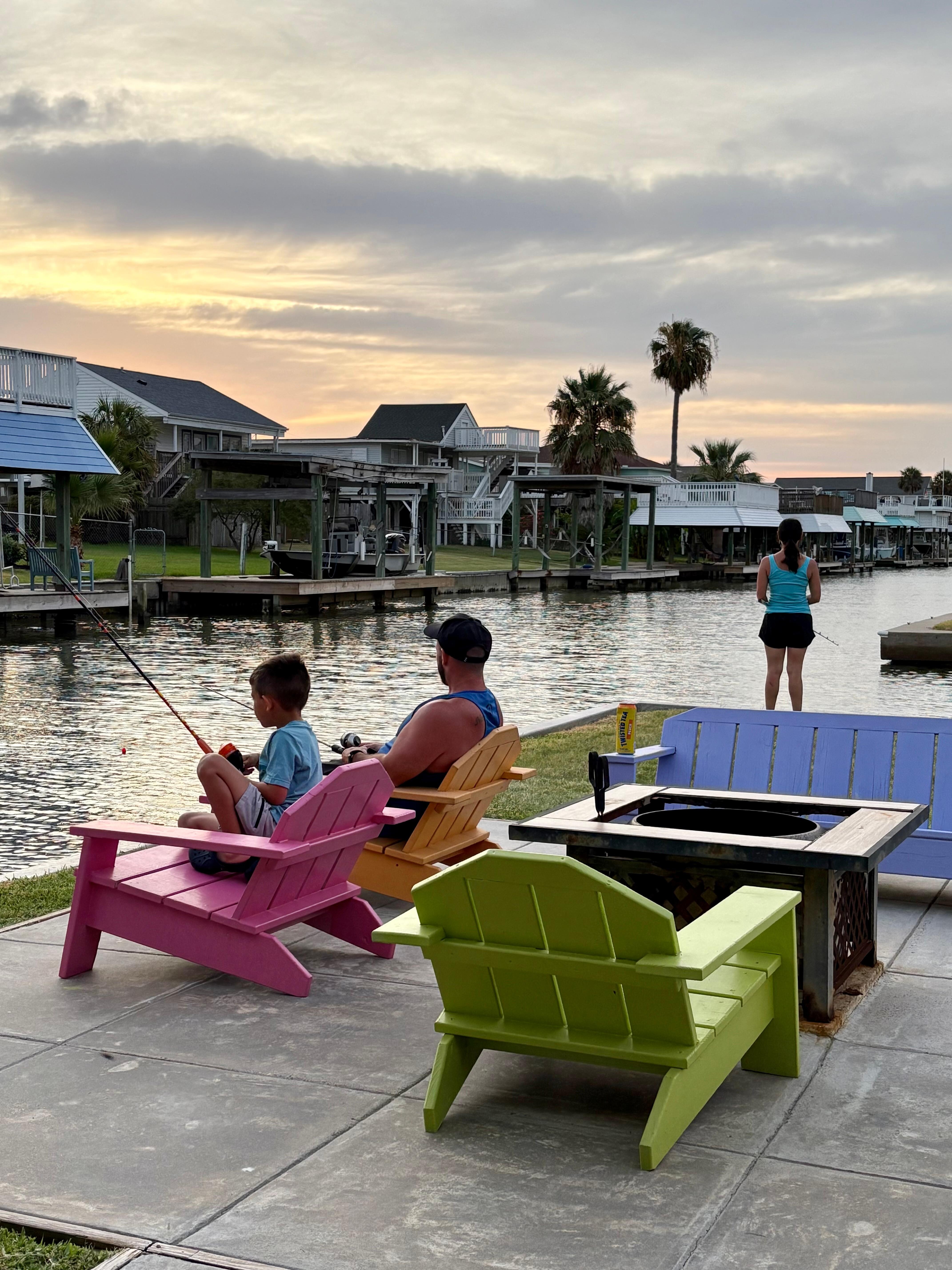 Lots of room for fishing!