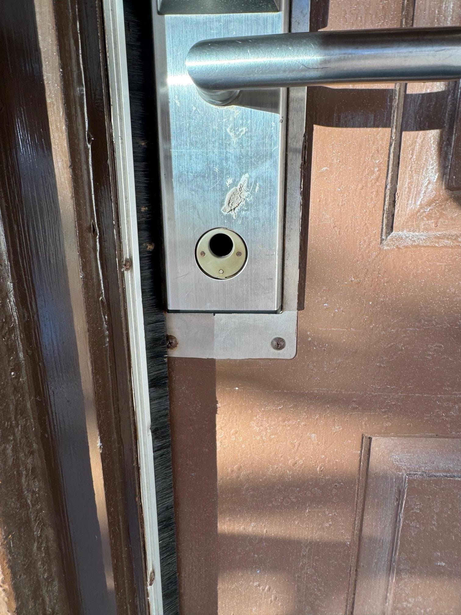 Room entrance lock