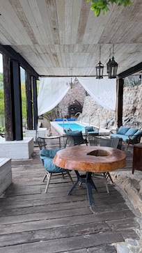 Pool area