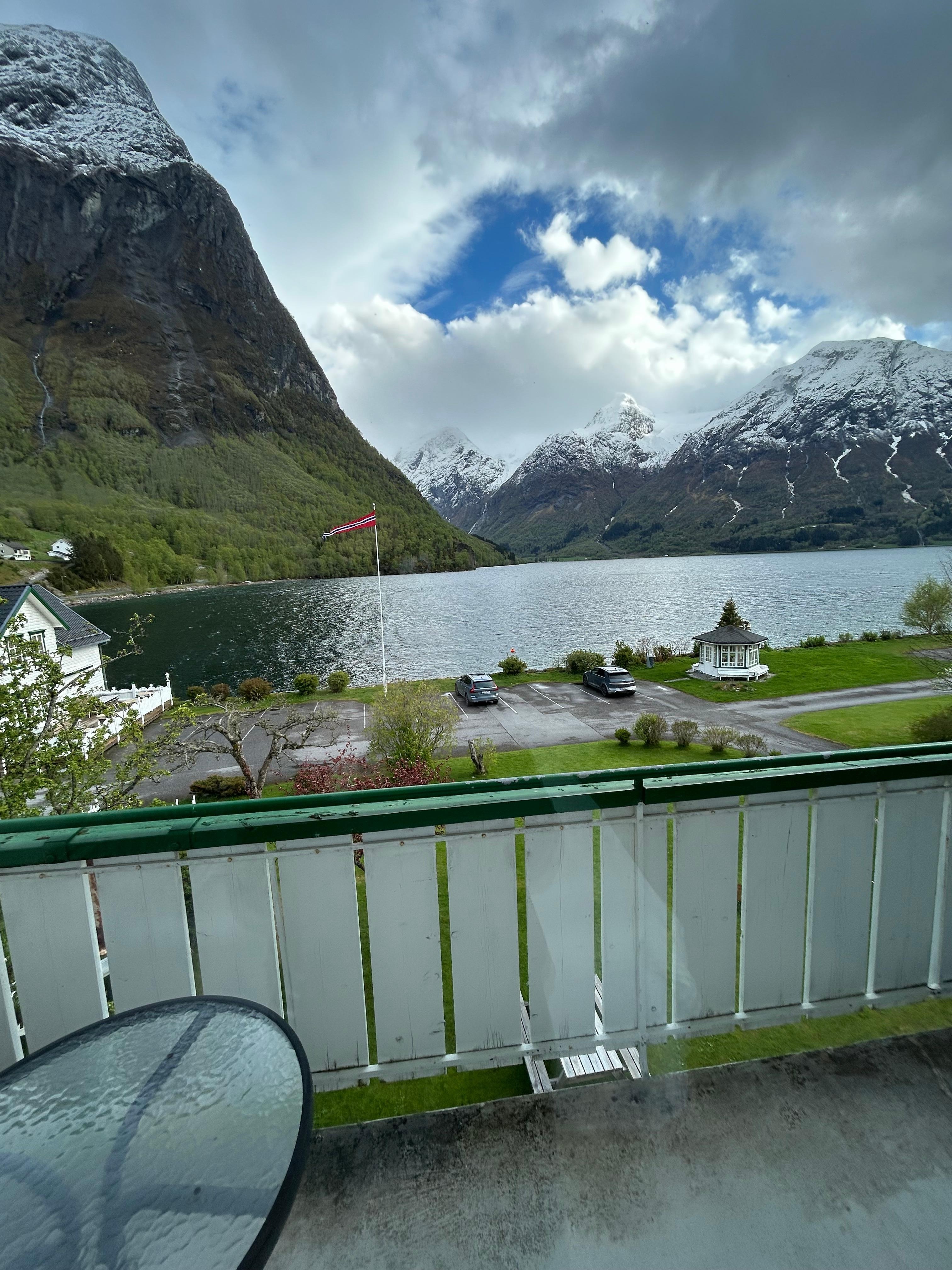 View from balcony