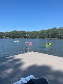 Loved the dock and kayaks