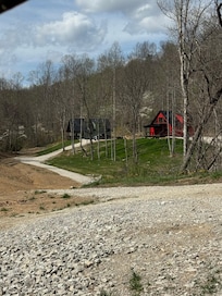 A view of both houses from the entrance!