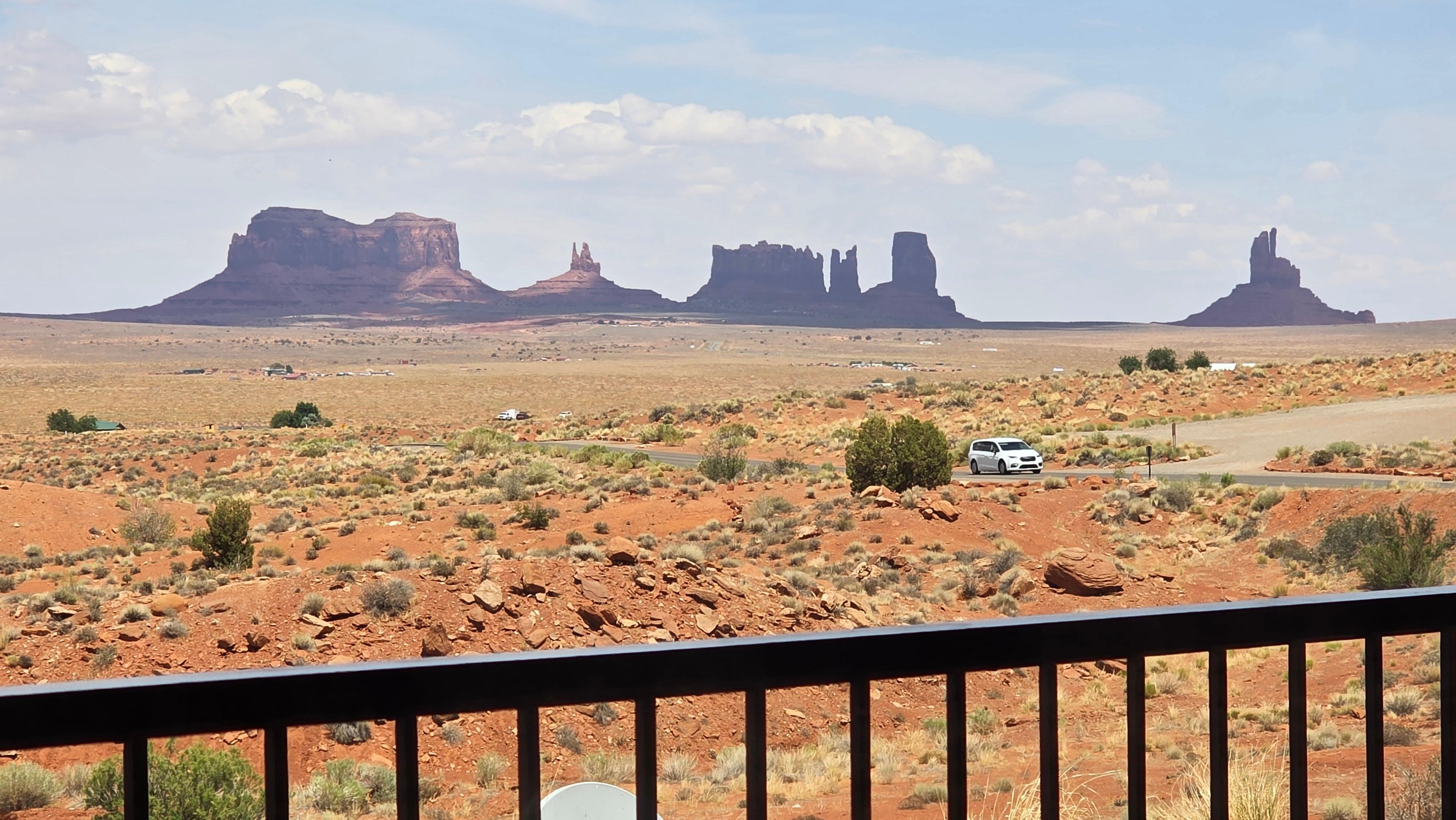 The view from our room.  