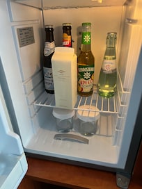 The mini bar was included and was topped up daily, this is a nice touch.