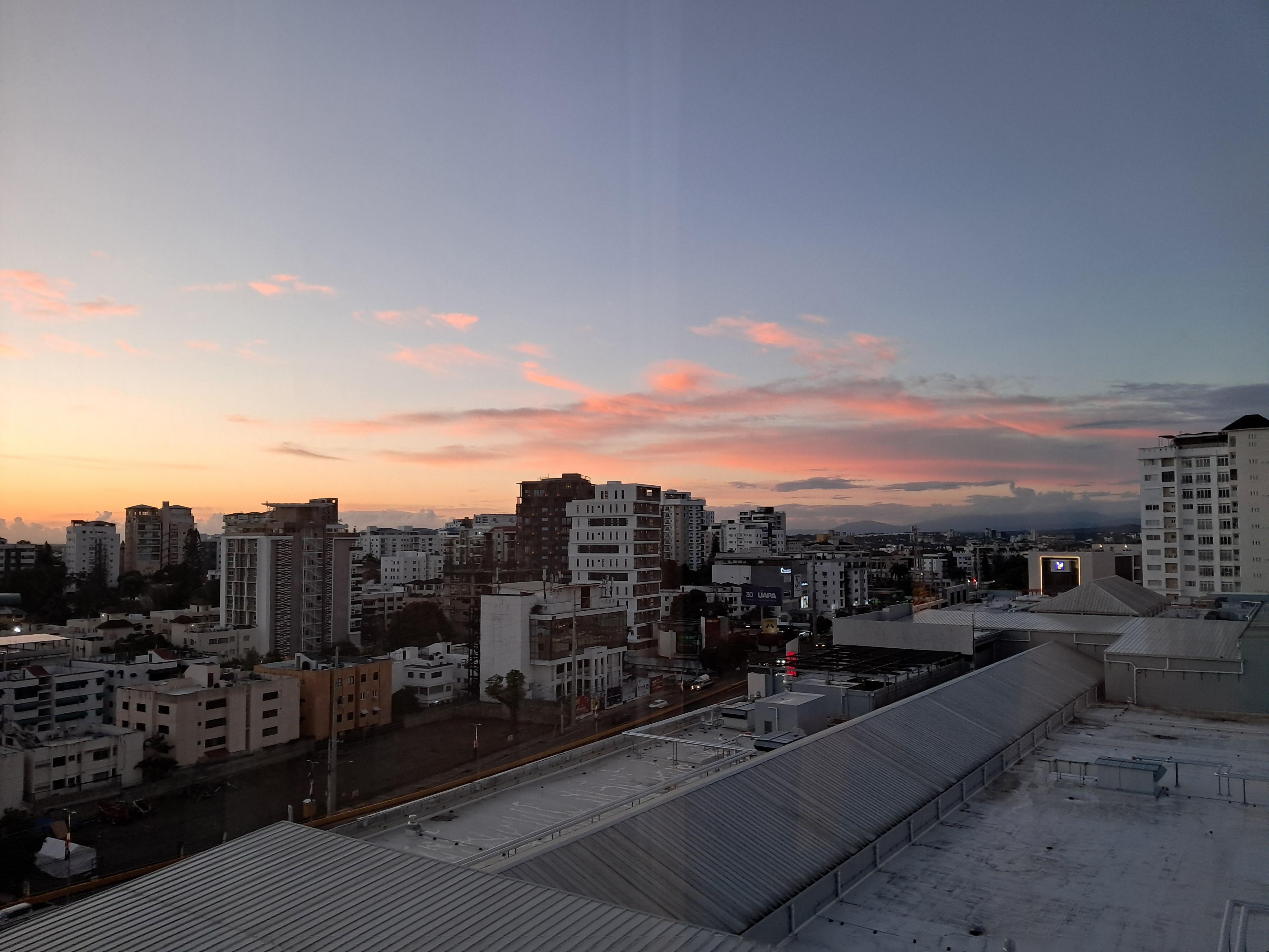 Amanecer desde la habitación
