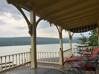 View from the balcony