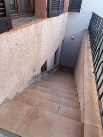Basement with two bedrooms and dining area downstairs. No indoor staircase to this unit.