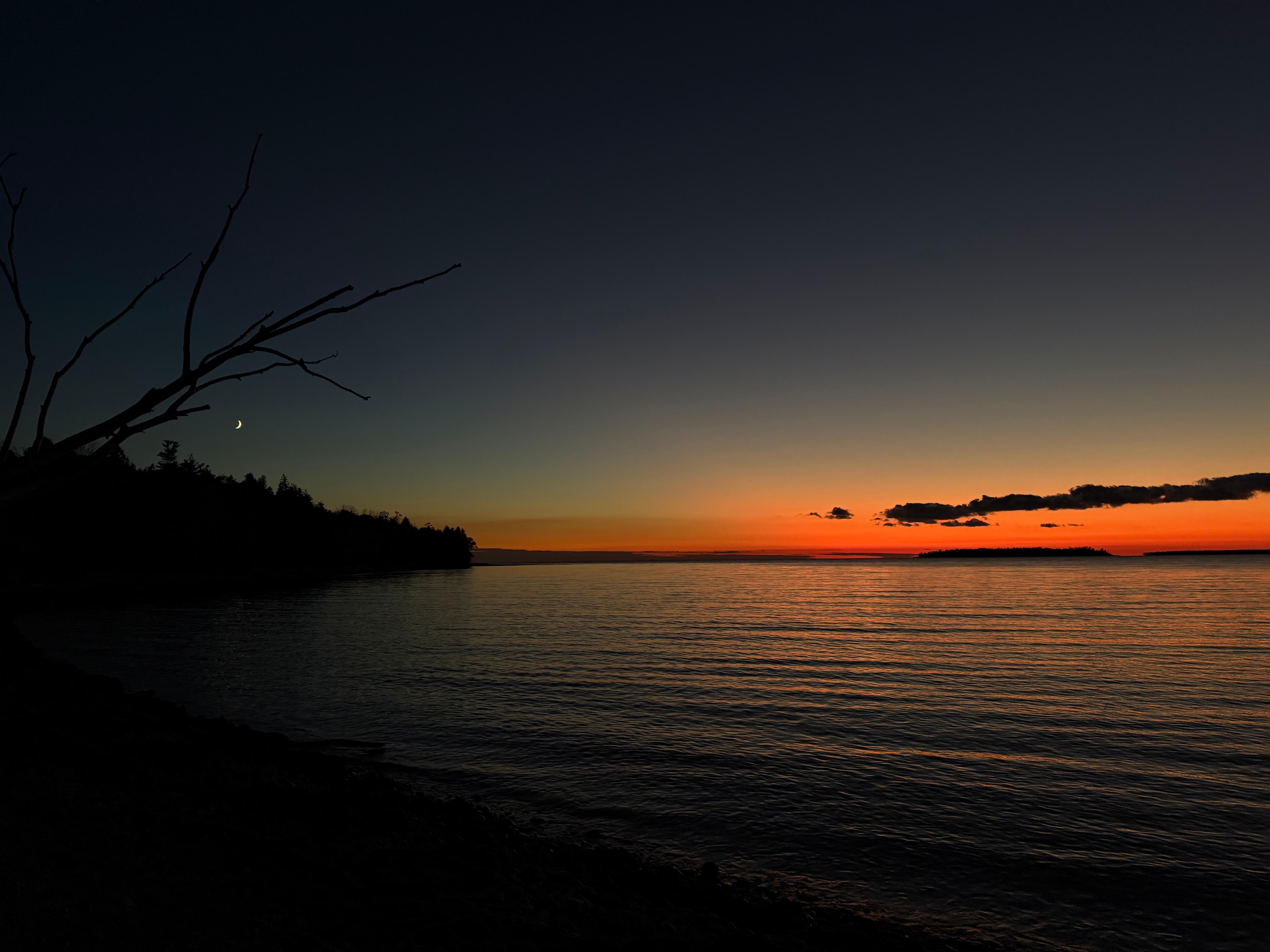 Sunset from the state park