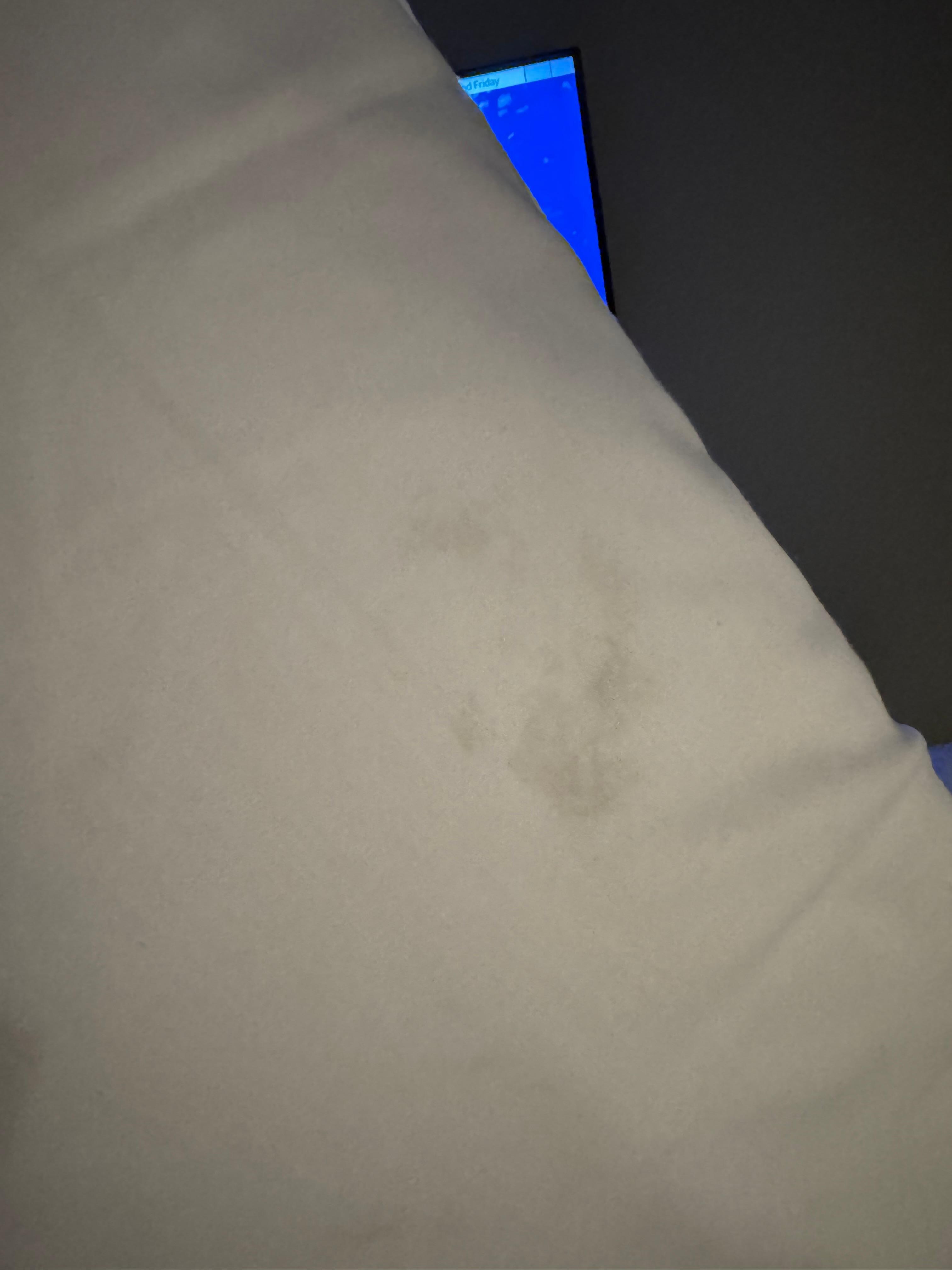 Dirty pillows on both sides