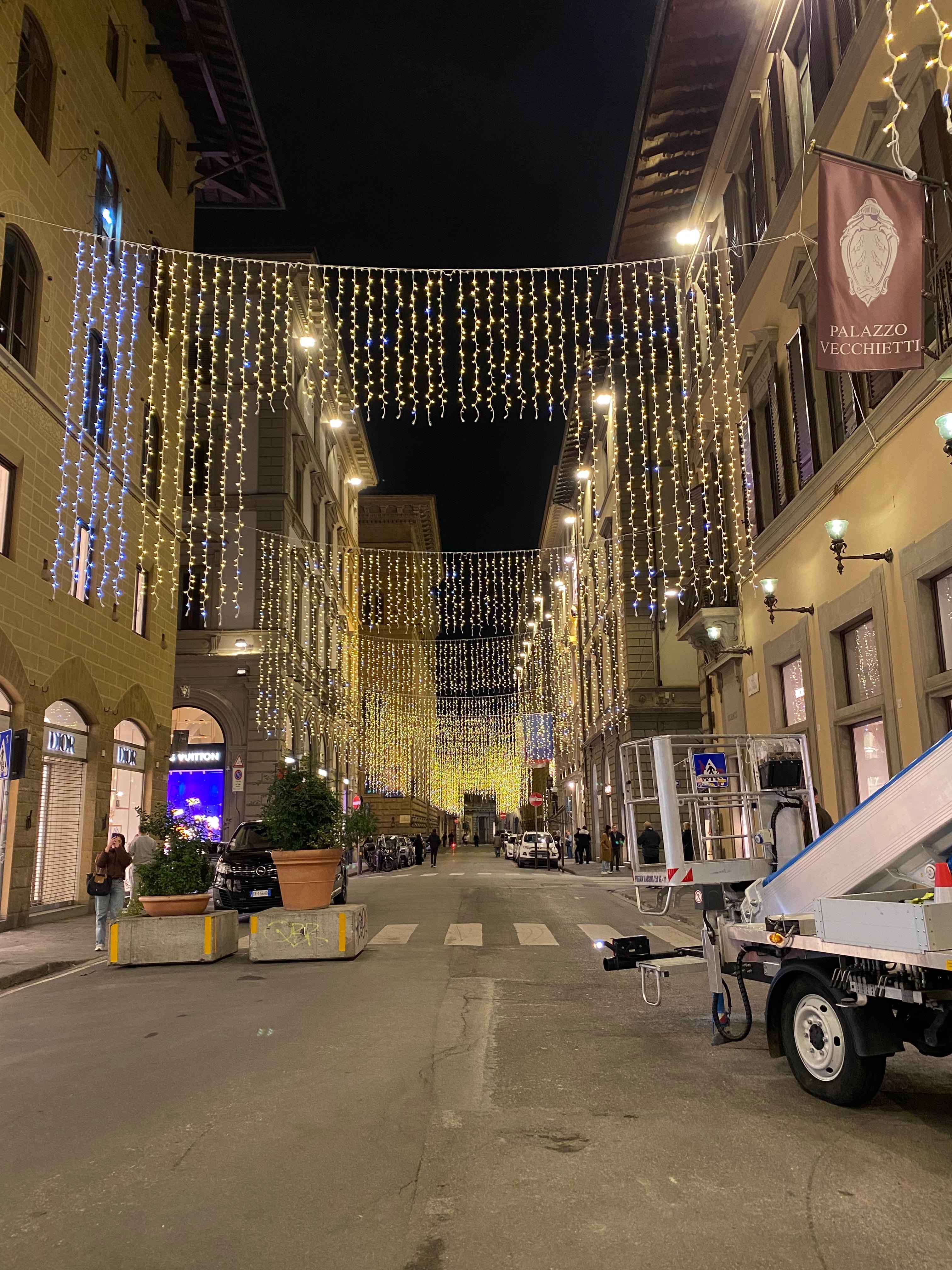 Starting Christmas lighting