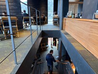 The fence is not safe for children.