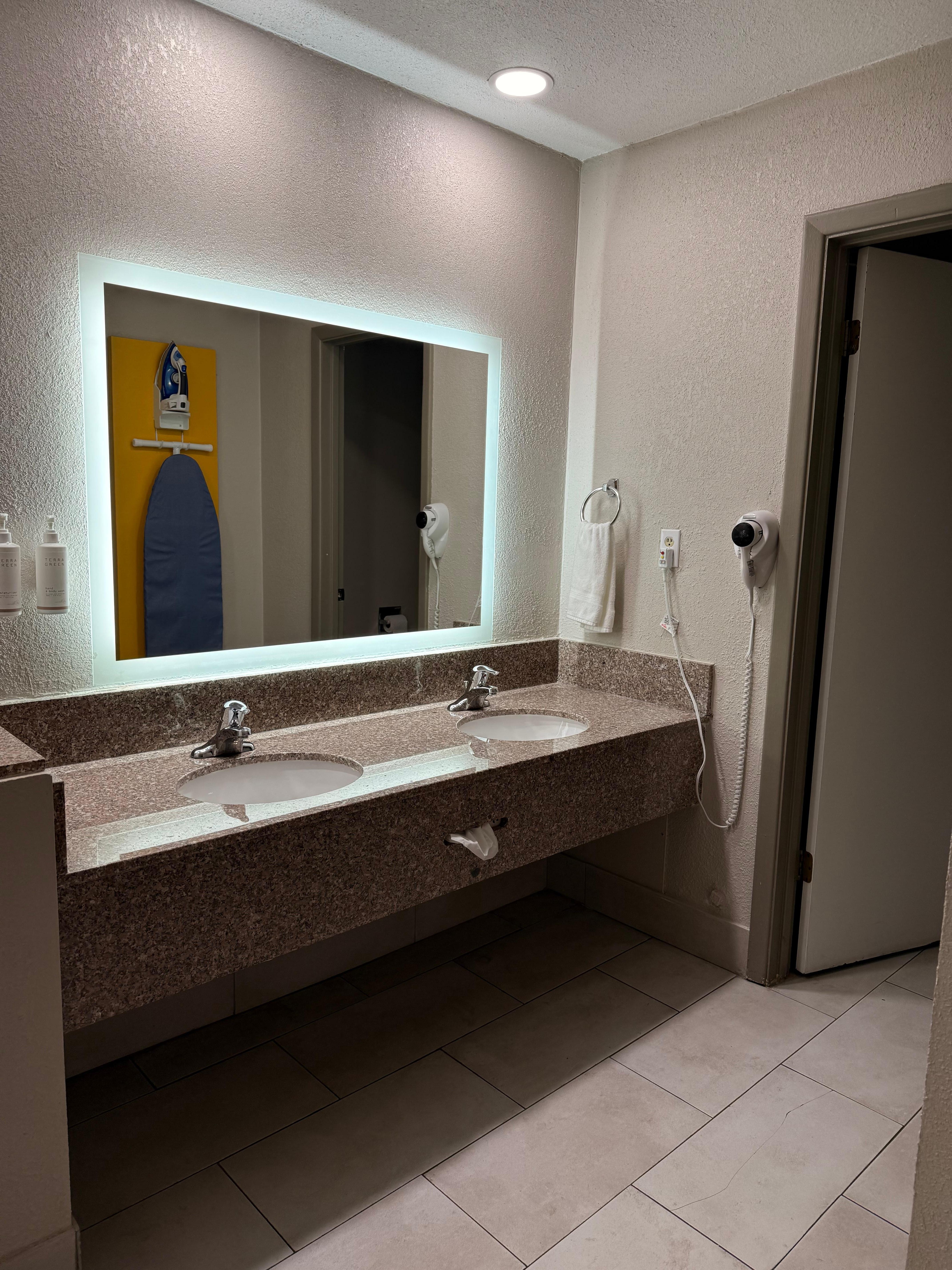 I can’t believe how spacious the rooms are.