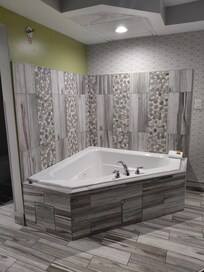 Jacuzzi tub in room