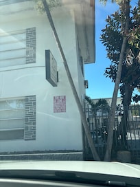 outside