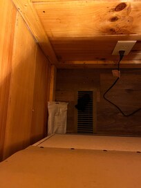 Items found behind nightstand