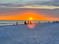 The white sand beach is fantastic!