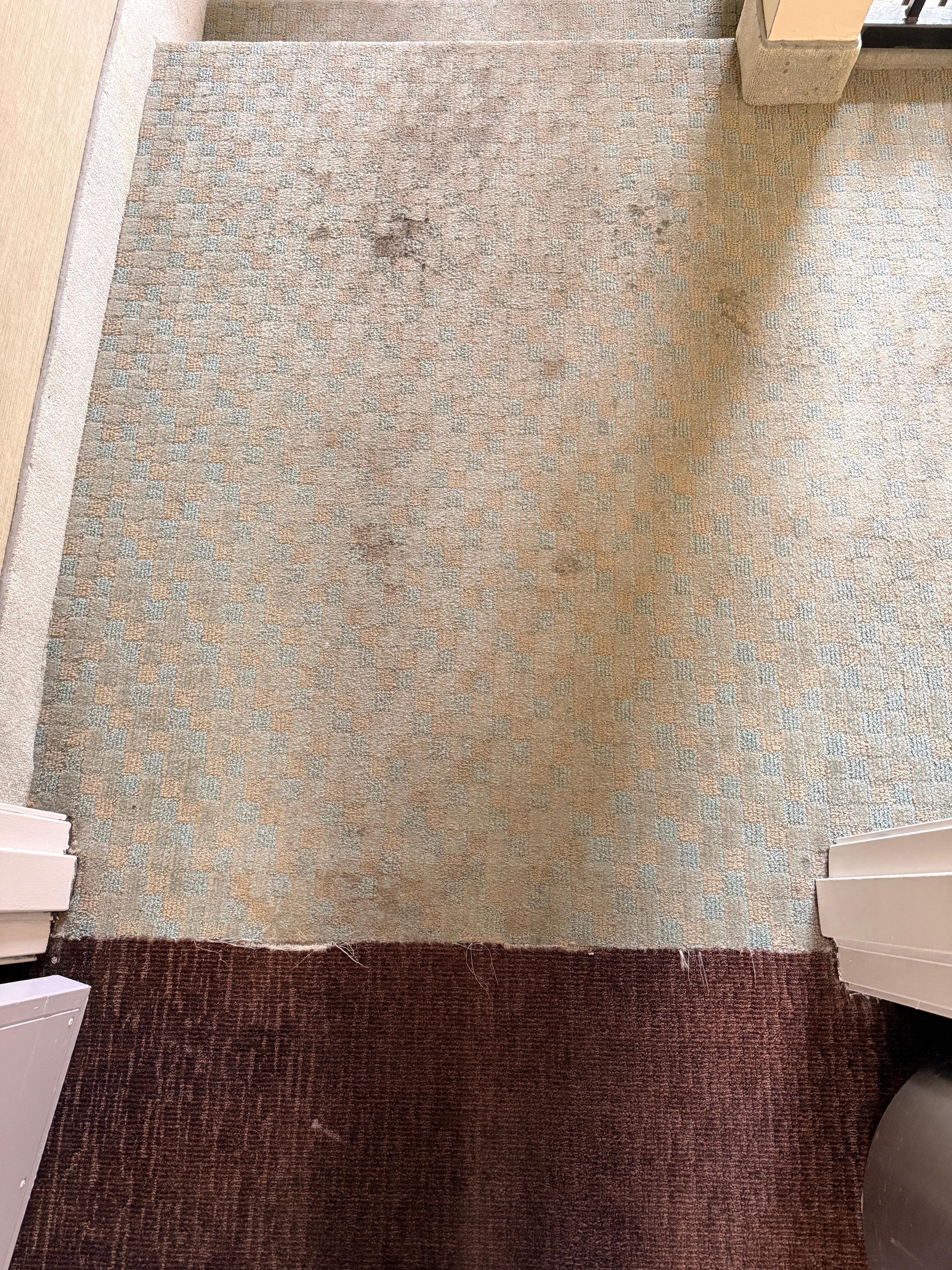 Carpet in bad condition 