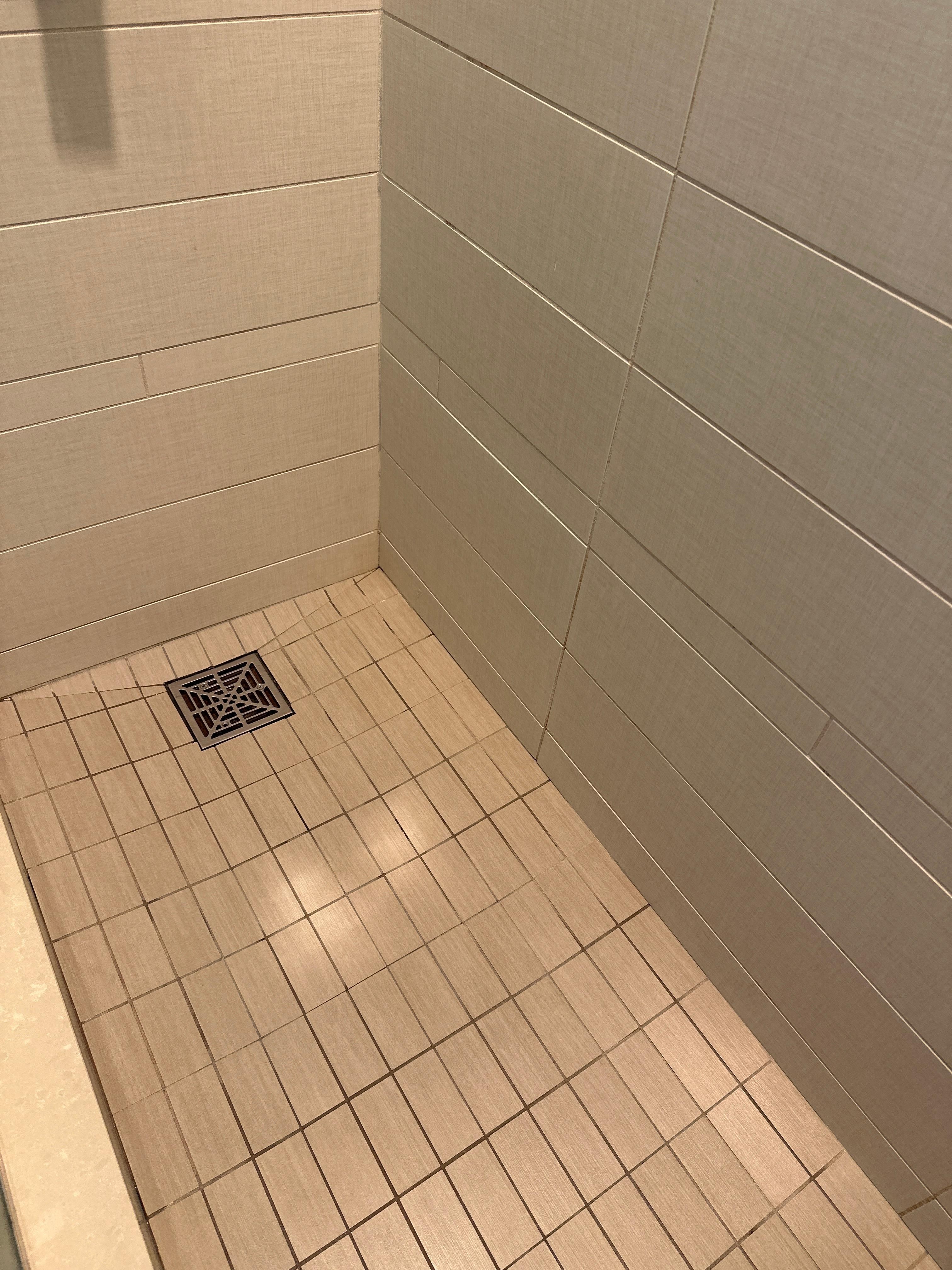 Shower old tired tile 