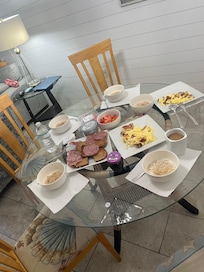 Breakfast with family