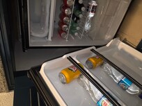 Broken refrigerator door