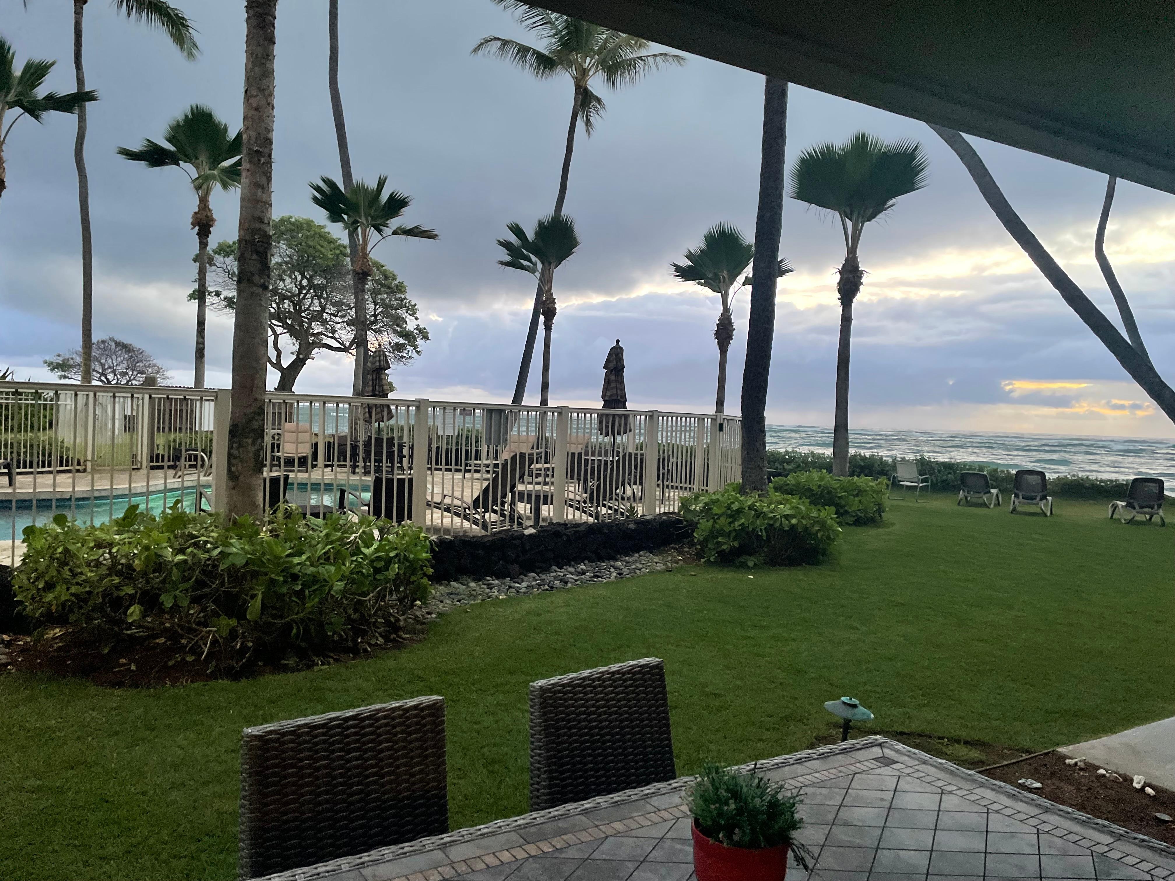 Steps from the pool, 100 yards to the pool