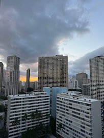 Sunset from the window