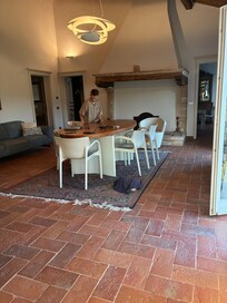 Dining and living room