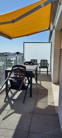 Balcon ensoleillé