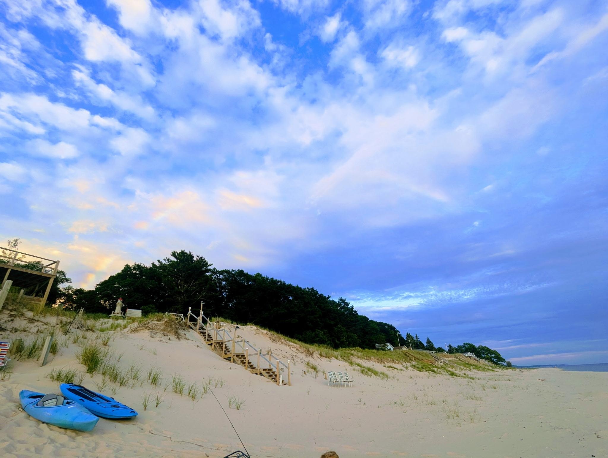 Perfect weather at a perfect spot