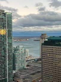 Really cool seeing it snow!